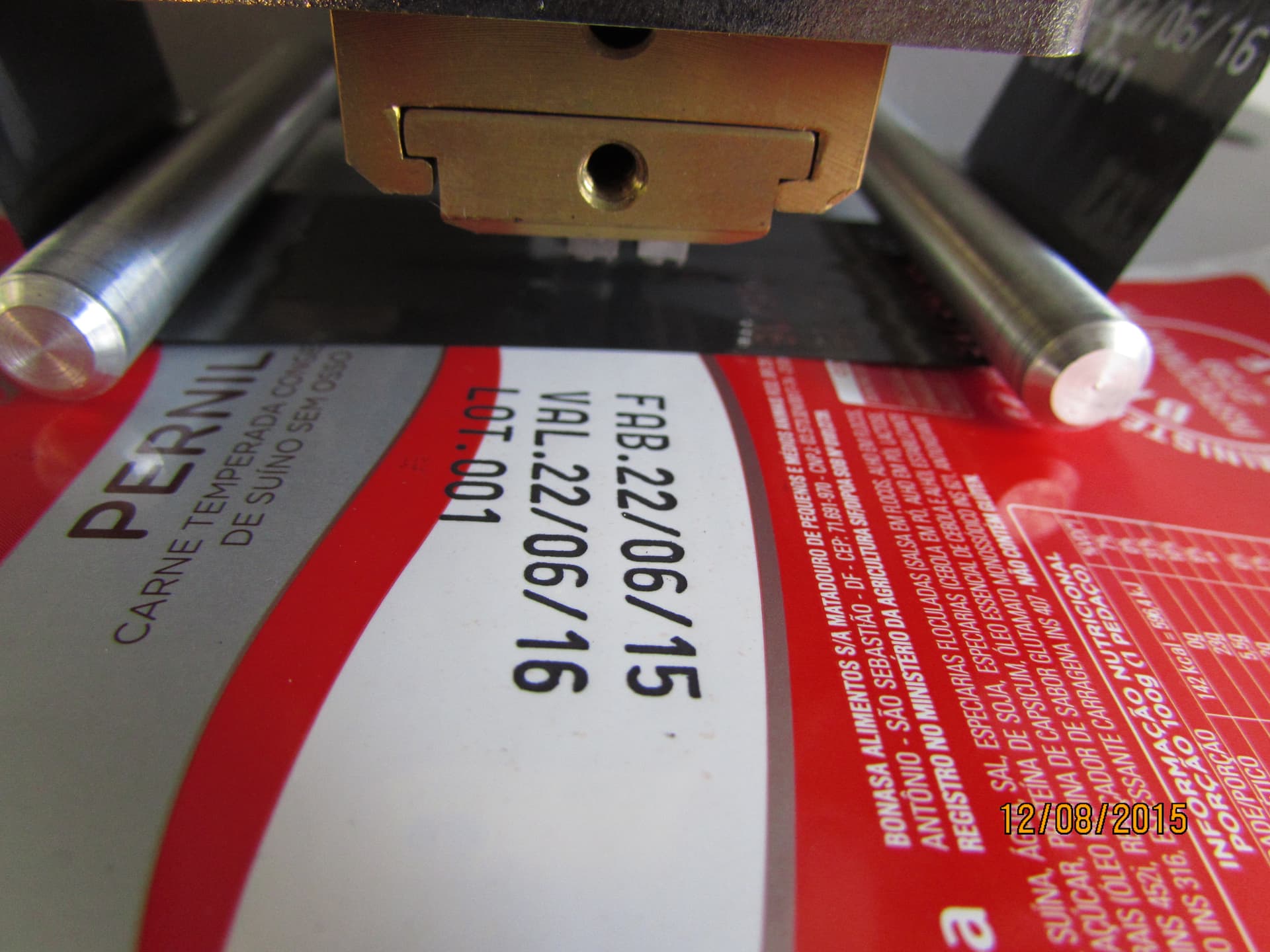 Datador Hot Stamping de Bancada Promapack em nova perspectiva