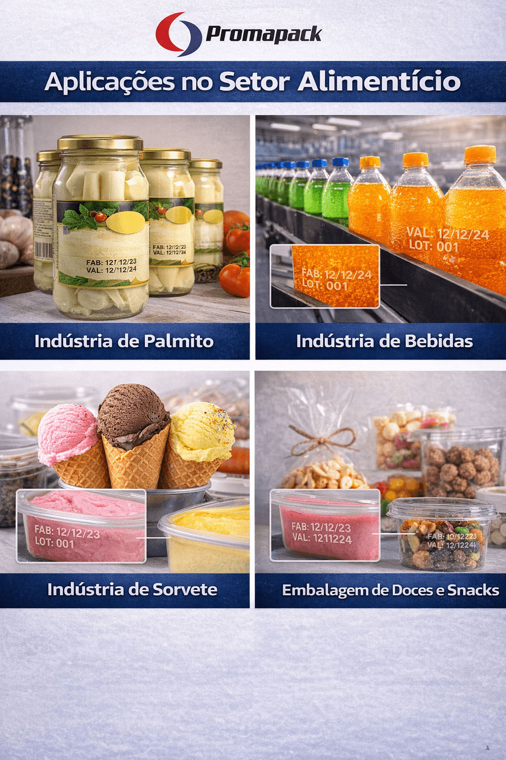 Tinta Alimentícia Azul Atóxica