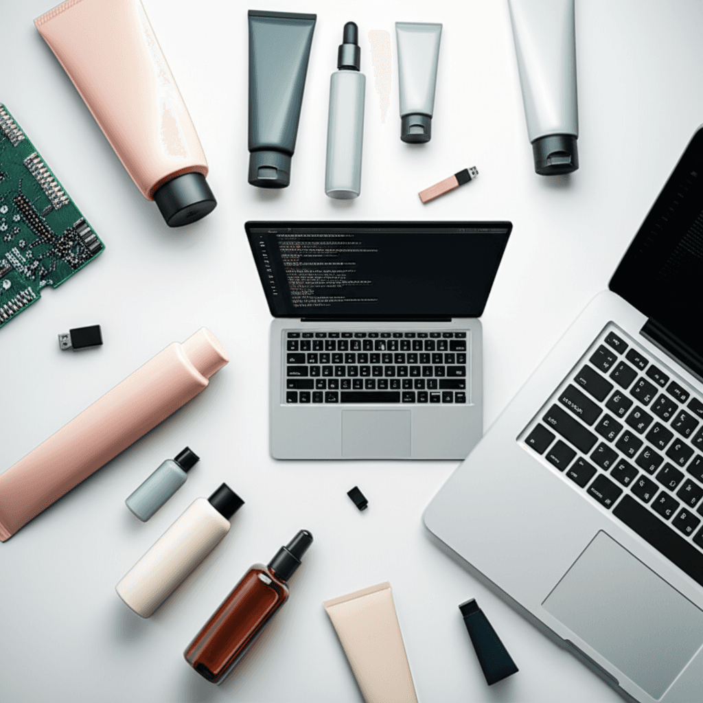 Aplicação do SmartJet CORE em Cosméticos & Pharma