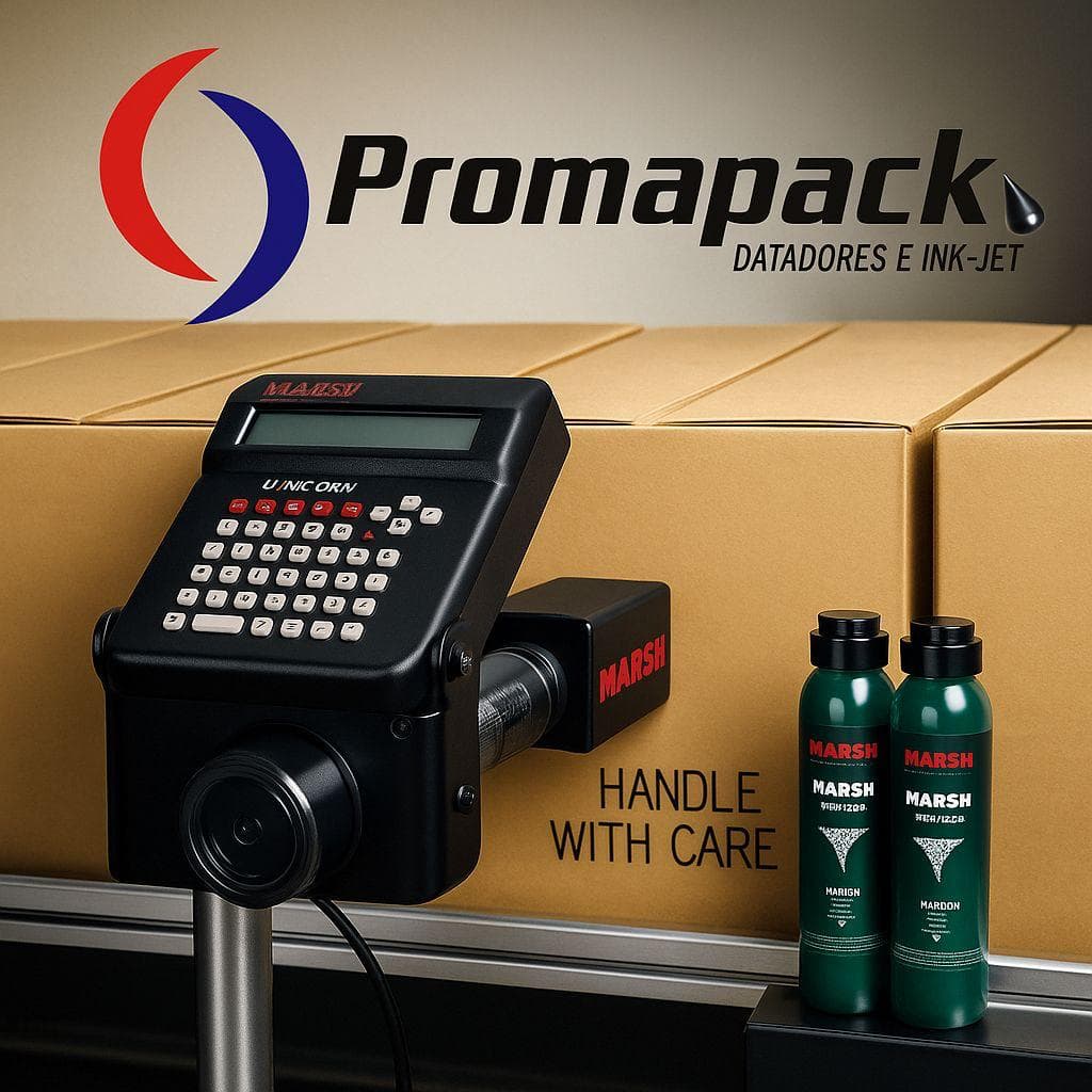 Aplicação do Marsh Unicorn em linha de embalagens