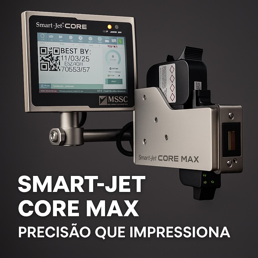 Controlador SmartJet CORE e cabeçote CORE MAX