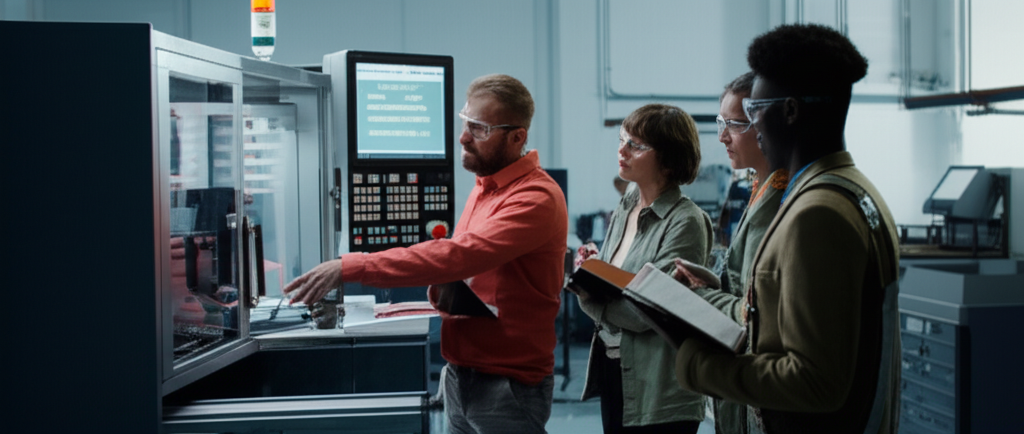 Treinamento técnico especializado em datadores industriais SmartJet e Marsh Unicorn